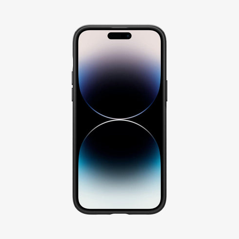 ACS04844 - iPhone 14 Pro Max Case Mag Armor (MagFit) in matte black showing the back